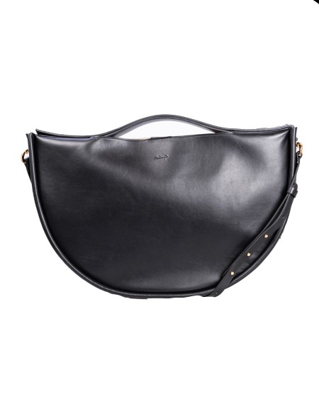 Shop MELIP  Borsa: Melip tote bag in pelle.
Tracolla removibile e regolabile, può essere portata a mano o a tracolla.
La borsa si apre sovrapponendo due lembi che si chiudono con calamite.
Pochette interna removibile.
È realizzata in pelle di vitello di alta qualità, foderata con morbida finta pelle scamosciata.
Dimensioni: 45 x 30 x 11 cm.
Composizione: 100% Pelle di vitello.
Fabbricato in Italia.. EGLE-N